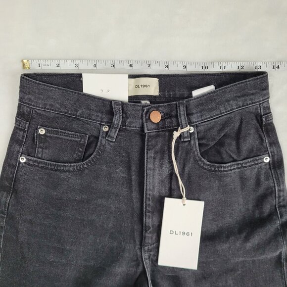 DL1961 Enora Cigarette 29” Women's Jeans - Black - Picture 9 of 12